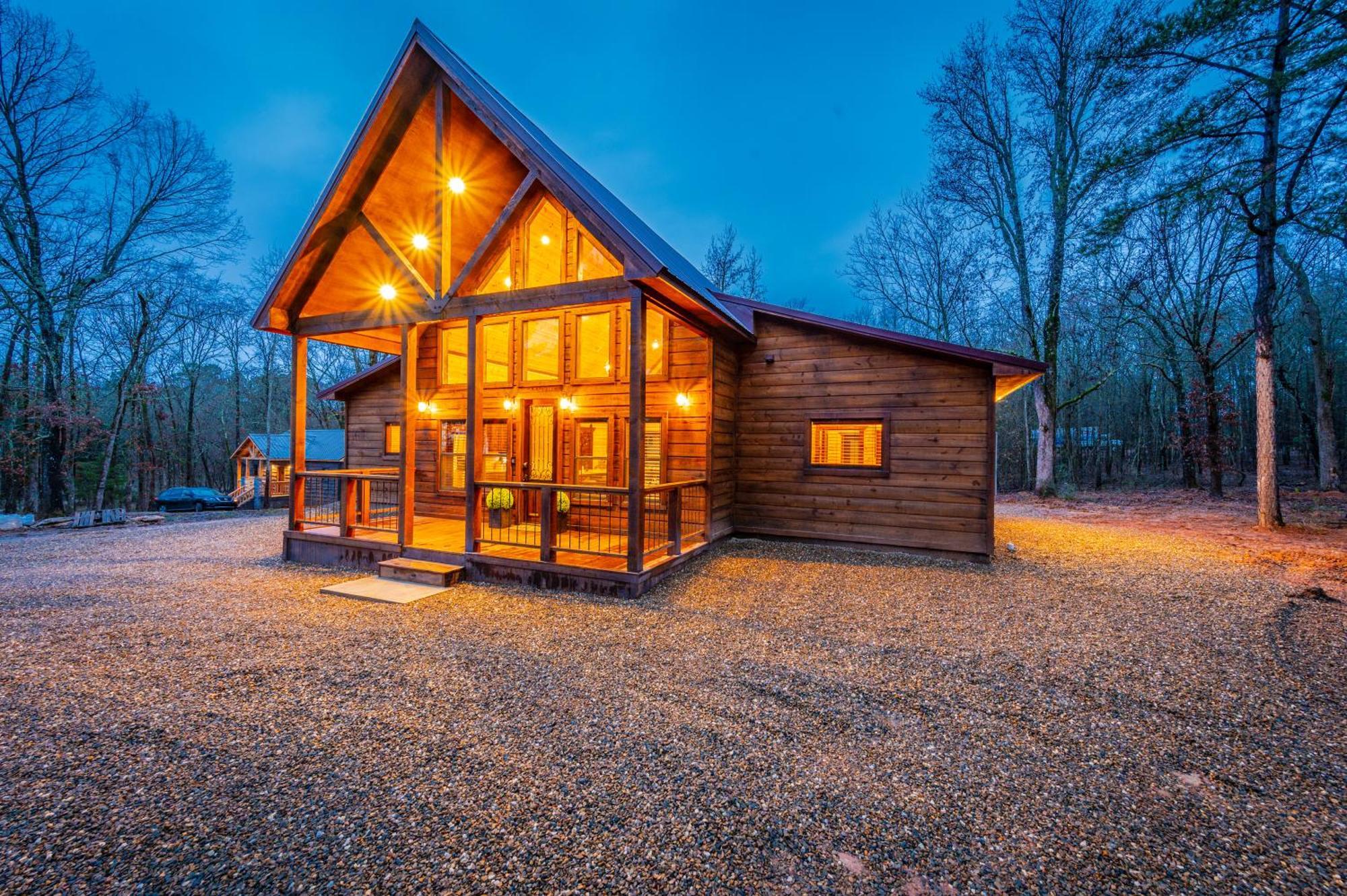 The Luxurious Blue Sky Lodge Is Epic! Broken Bow Extérieur photo