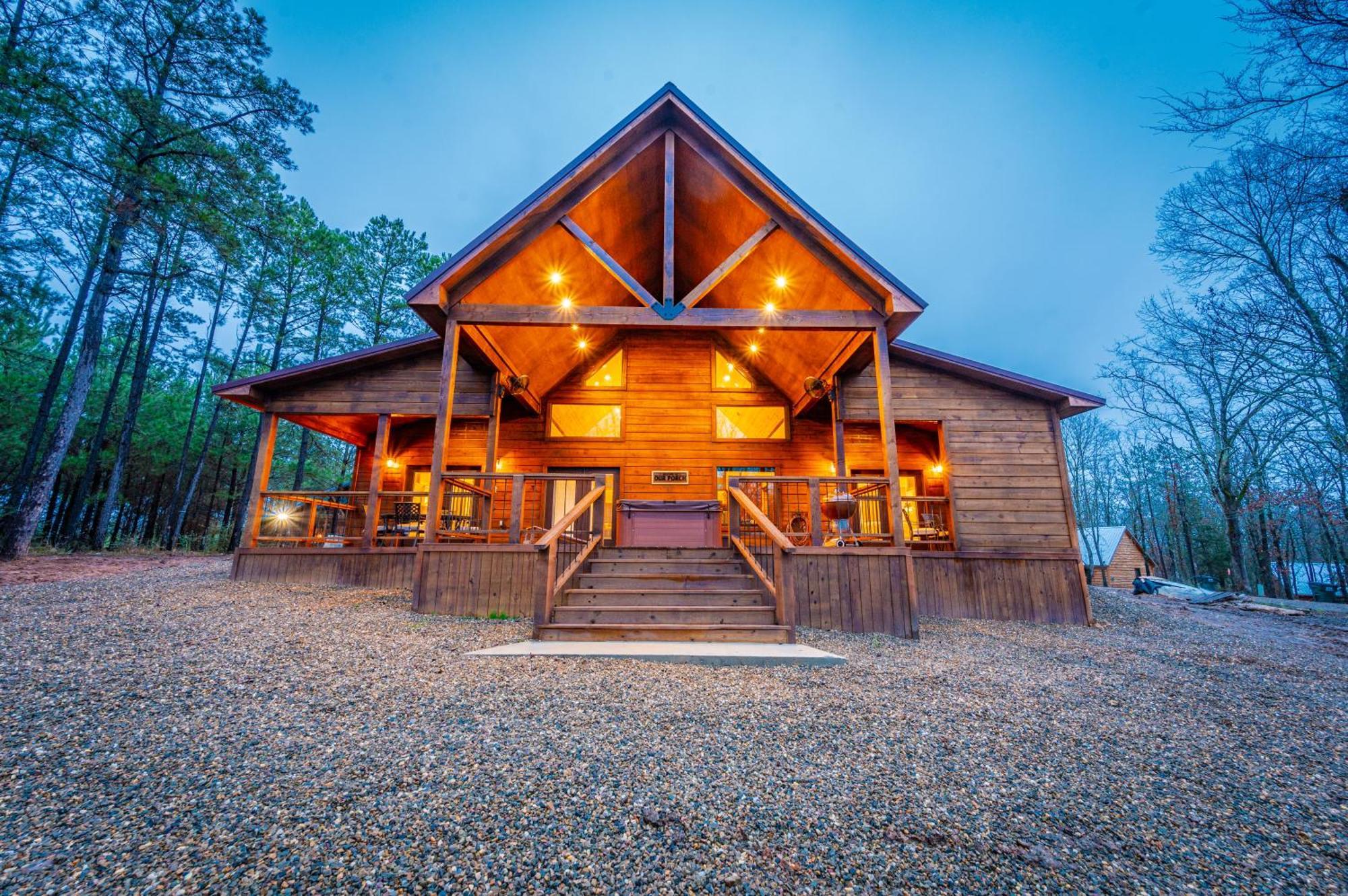 The Luxurious Blue Sky Lodge Is Epic! Broken Bow Extérieur photo